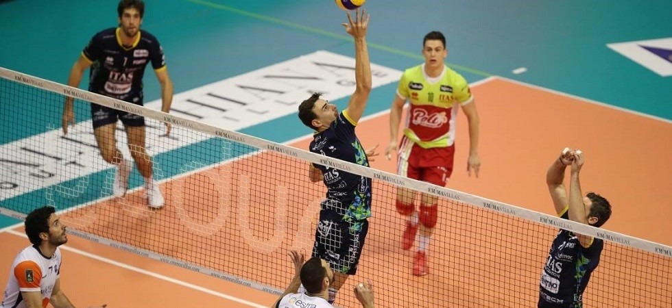 Foto di Marco Trabalza La Trentino Volley espugna la ghiacciaia'' di Siena e continua a inseguire Perugia